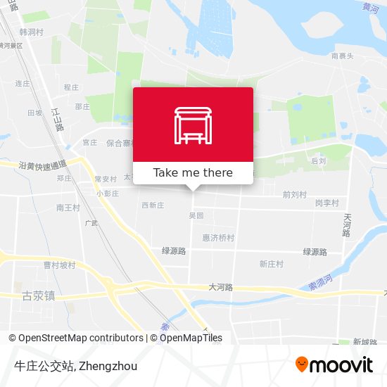 牛庄公交站 map