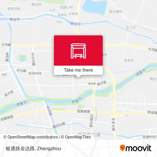 银通路金达路 map