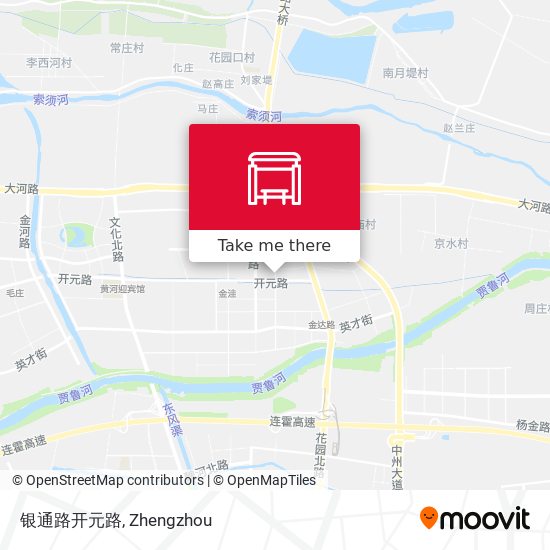 银通路开元路 map