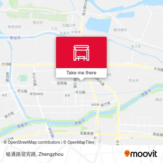 银通路迎宾路 map