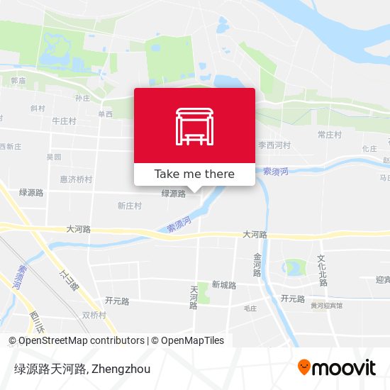 绿源路天河路 map