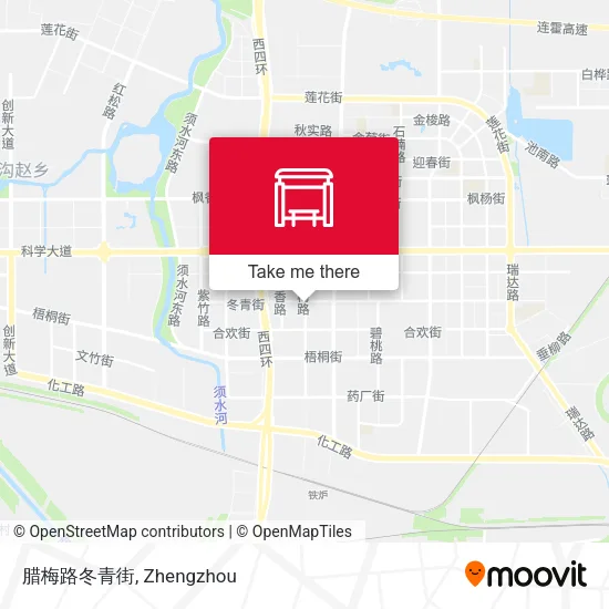 腊梅路冬青街 map