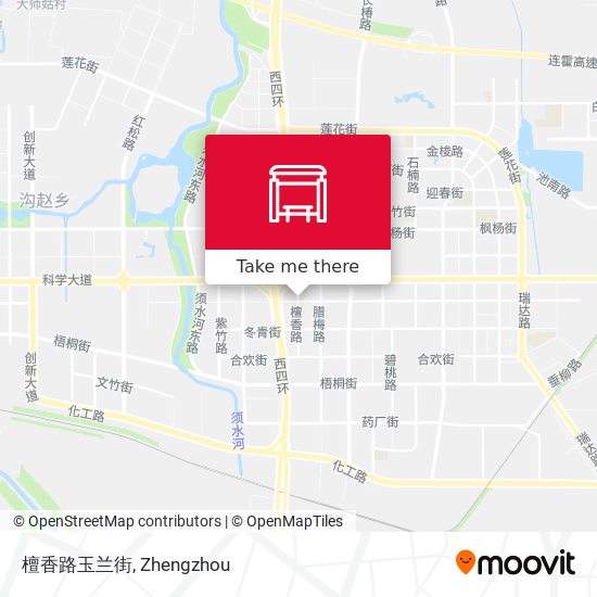 檀香路玉兰街 map