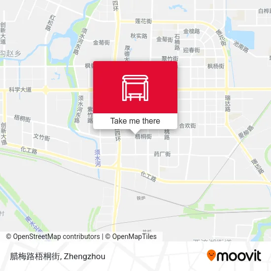 腊梅路梧桐街 map