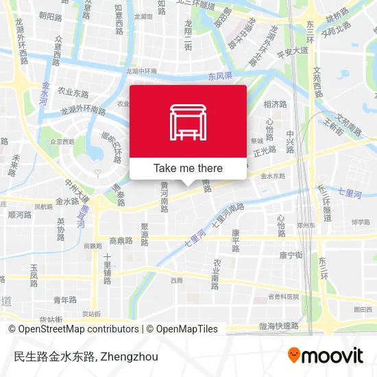 民生路金水东路 map