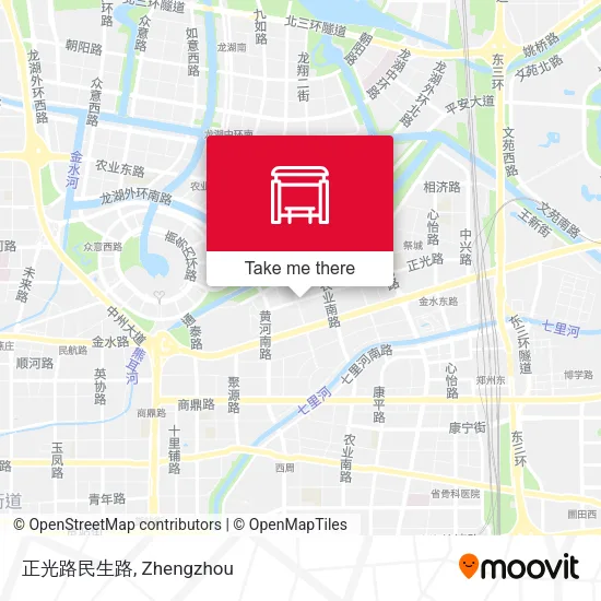 正光路民生路 map