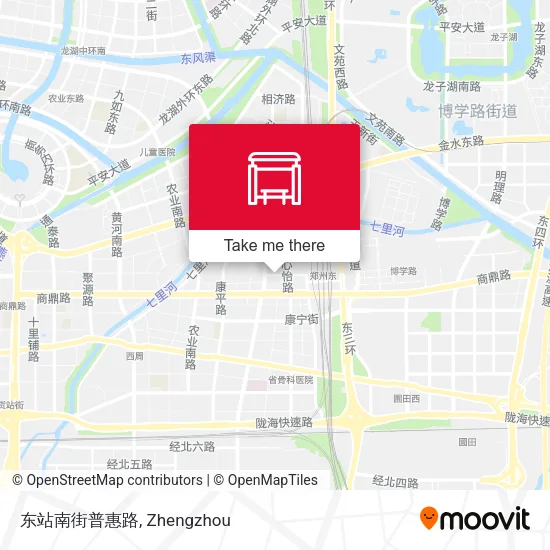 东站南街普惠路 map
