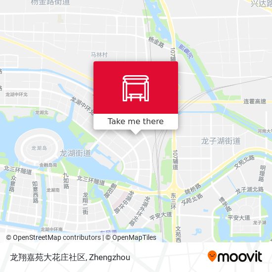 龙翔嘉苑大花庄社区 map