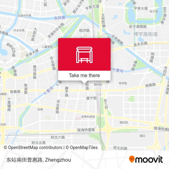 东站南街普惠路 map