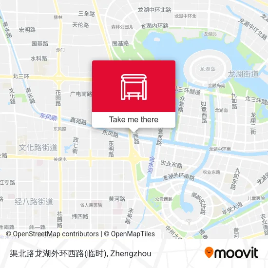 渠北路龙湖外环西路(临时) map