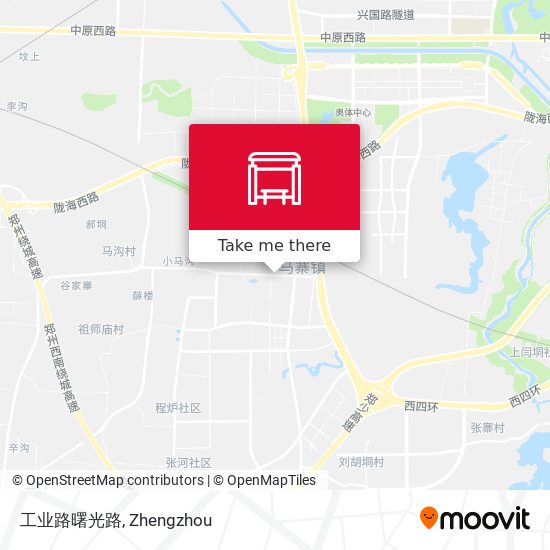 工业路曙光路 map