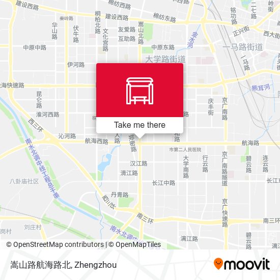嵩山路航海路北 map