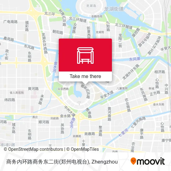 商务内环路商务东二街(郑州电视台) map
