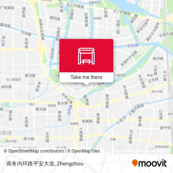 商务内环路平安大道 map