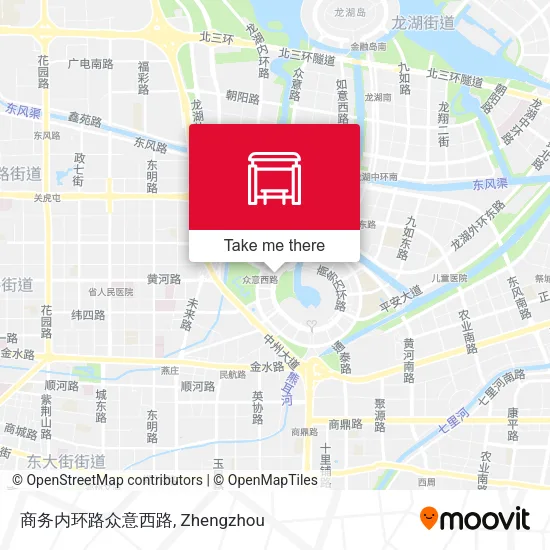 商务内环路众意西路 map