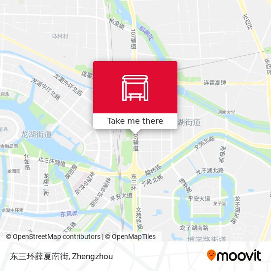 东三环薛夏南街 map