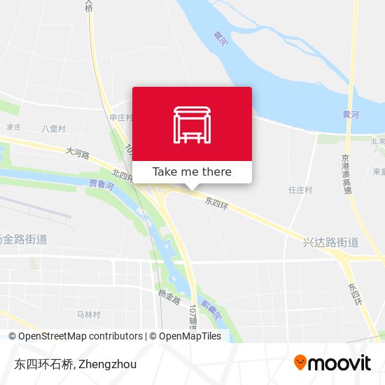 东四环石桥 map