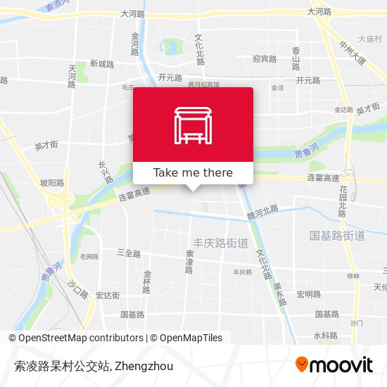 索凌路杲村公交站 map