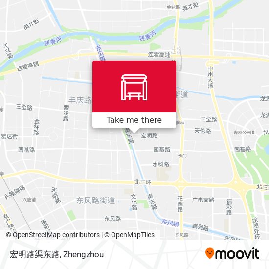 宏明路渠东路 map