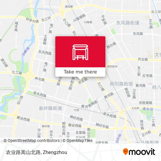 农业路嵩山北路 map