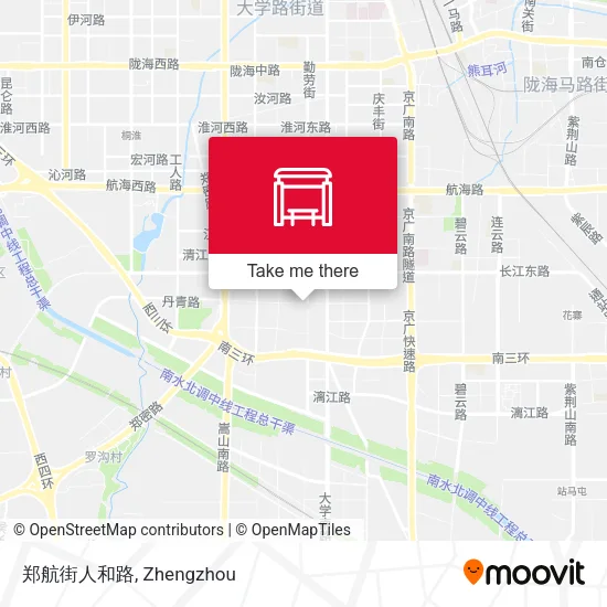 郑航街人和路 map