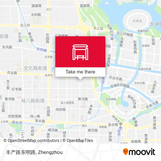 丰产路东明路 map