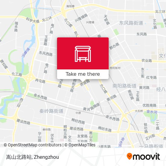 嵩山北路站 map