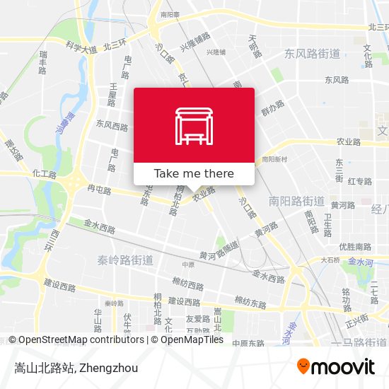 嵩山北路站 map