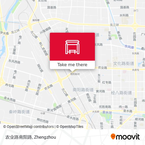 农业路南阳路 map