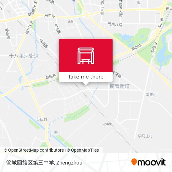 管城回族区第三中学 map