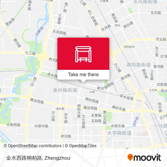 金水西路桐柏路 map