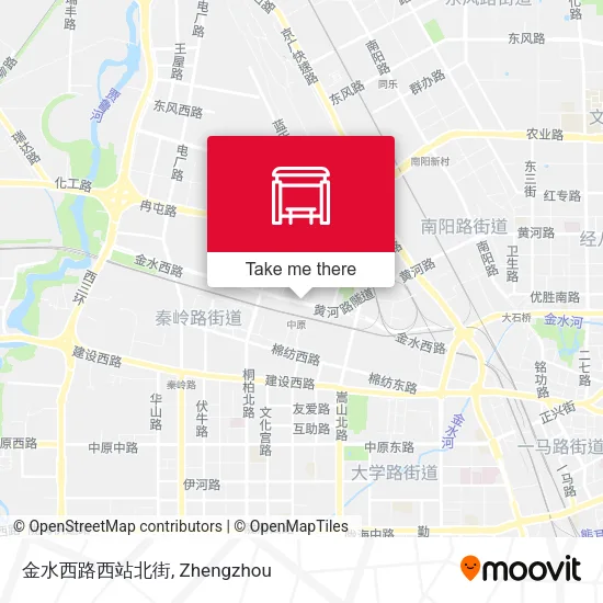 金水西路西站北街 map