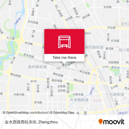 金水西路西站东街 map