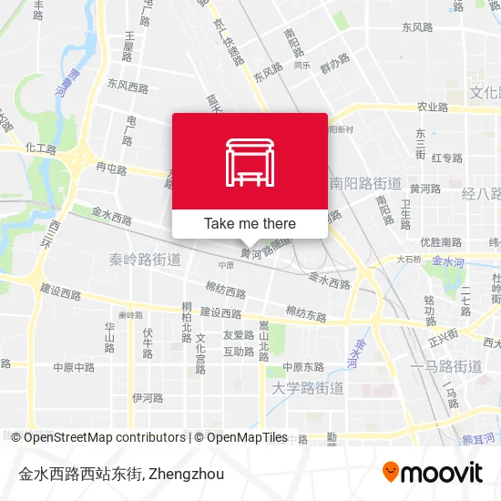 金水西路西站东街 map