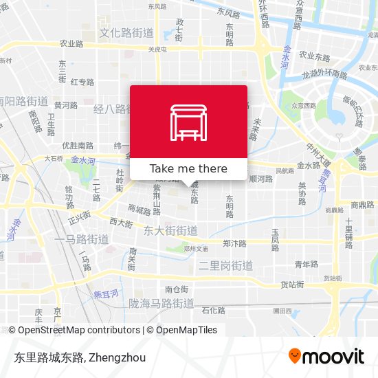 东里路城东路 map