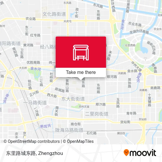 东里路城东路 map