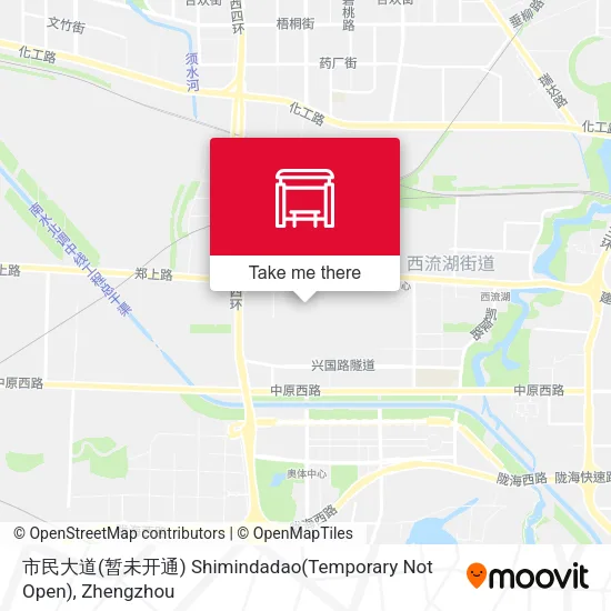 市民大道(暂未开通) Shimindadao(Temporary Not Open) map