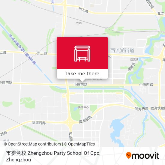 市委党校 Zhengzhou Party School Of Cpc map
