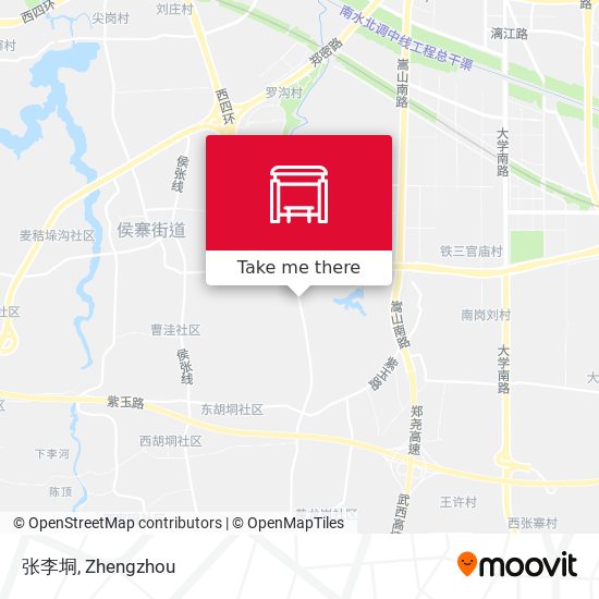 张李垌 map
