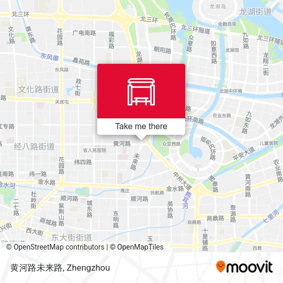 黄河路未来路 map