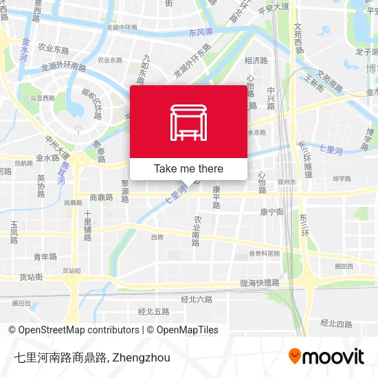 七里河南路商鼎路 map