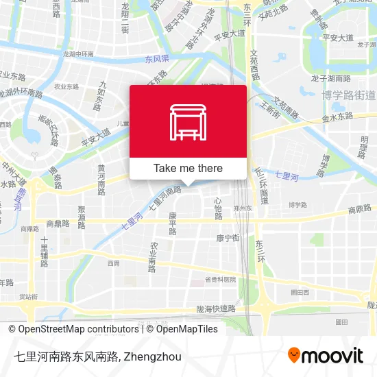 七里河南路东风南路 map