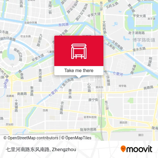 七里河南路东风南路 map