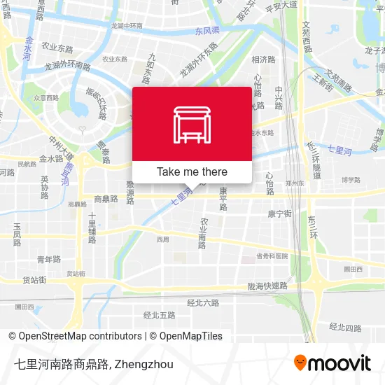 七里河南路商鼎路 map
