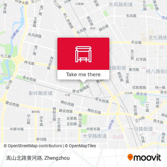 嵩山北路黄河路 map