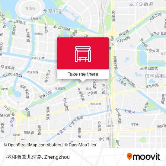 盛和街熊儿河路 map