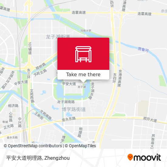 平安大道明理路 map