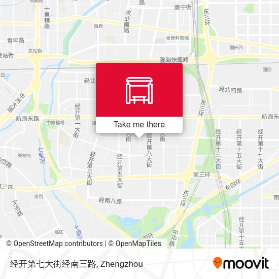 经开第七大街经南三路 map