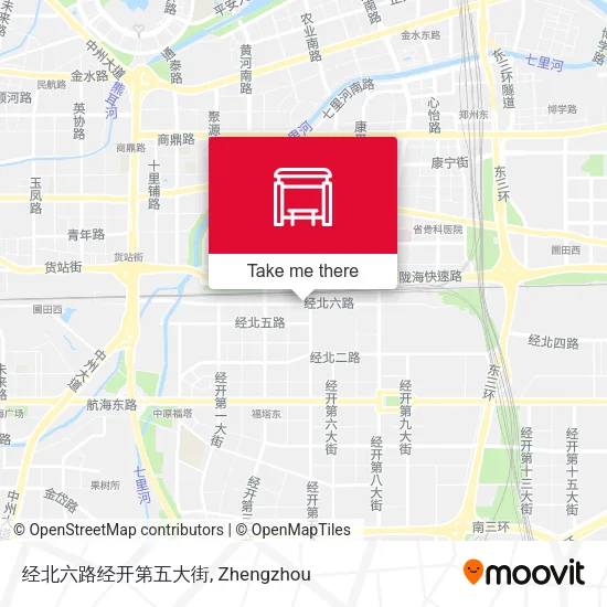 经北六路经开第五大街 map