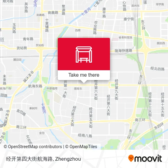 经开第四大街航海路 map